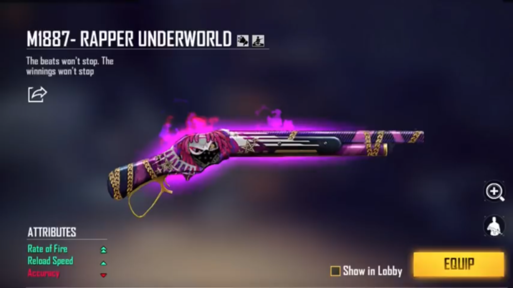 Free fire skin