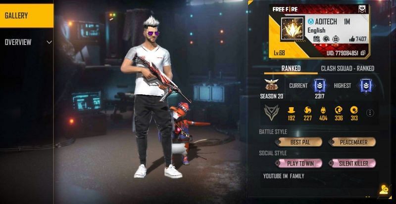 Aditech Free Fire ID