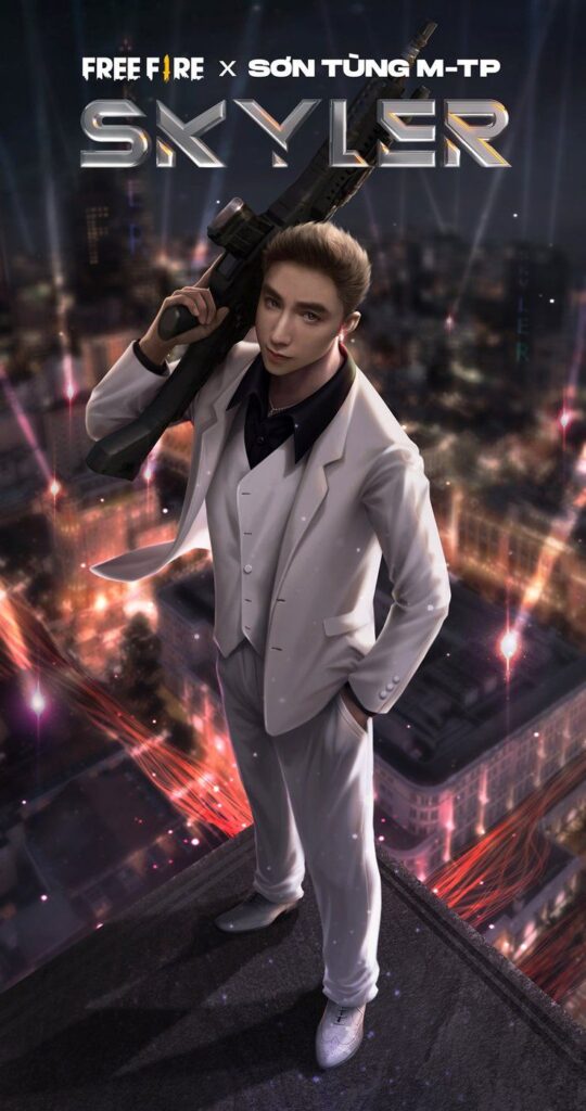 skyler character in free fire