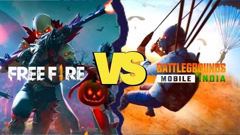Free Fire MAX vs BGMI