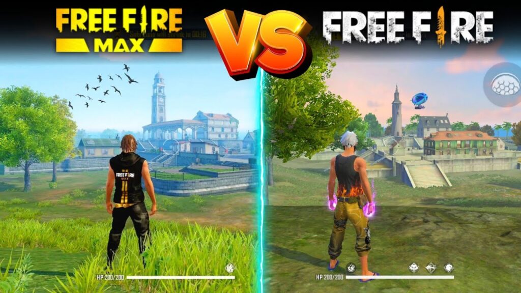 Free Fire MAX vs Free Fire