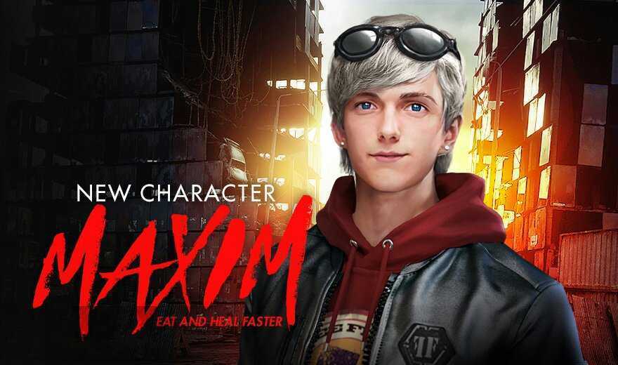 Maxim in Free Fire