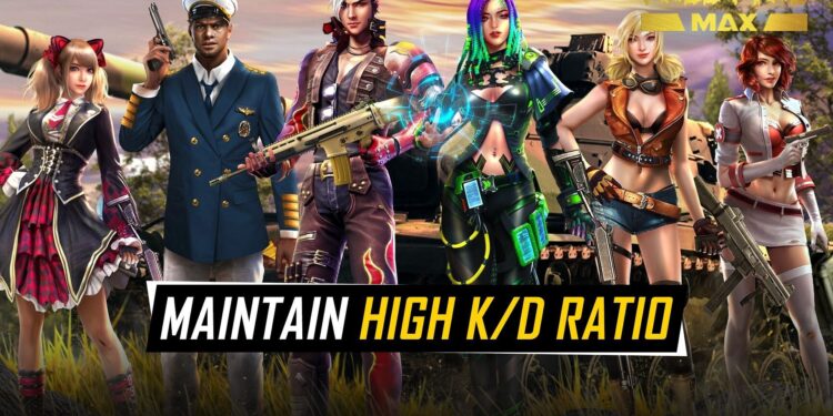 Tips for maintaining a high K/D ratio in Free Fire Max   