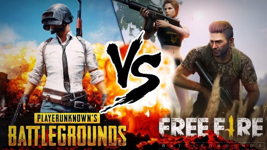 PUBG vs Free Fire