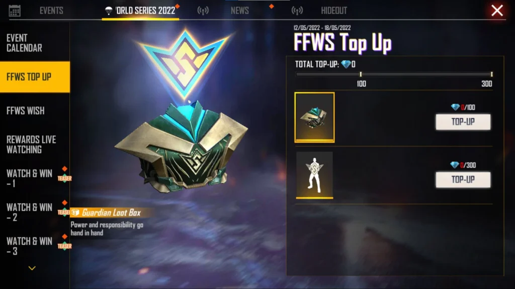 Free Fire World Series 2022